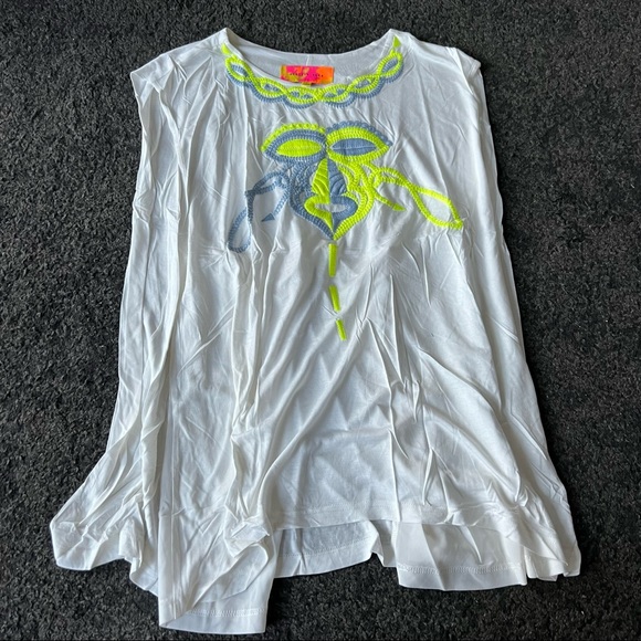 english rose cape long T shirt new - Picture 2 of 6